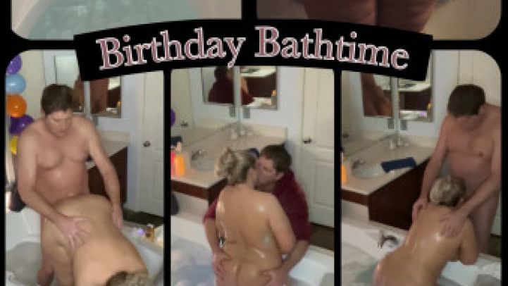 Birthday Bathtime