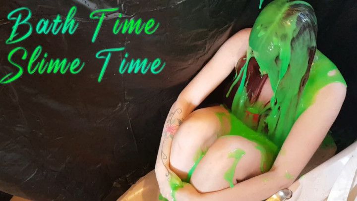 Bath Time Slime Time