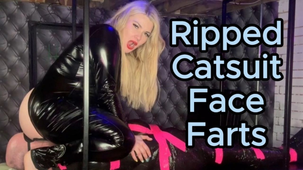 Ripped Catsuit Face Farts