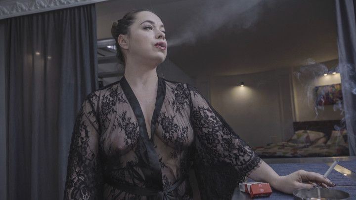 Olga Cabaeva Smoking and Pissing