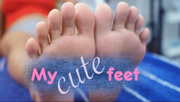 Showing my cute feet
