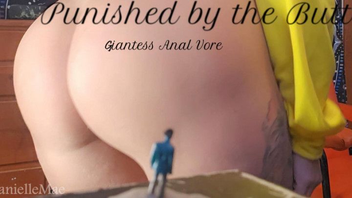 Punished by the Butt - Giantess Vore