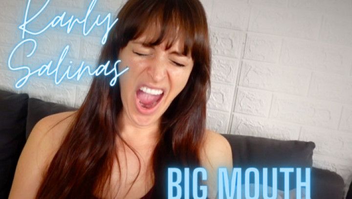 Karly Salinas Big Mouth Yawns