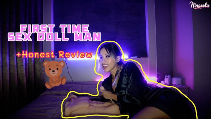 First Time Sex Doll Man Fuck + Review