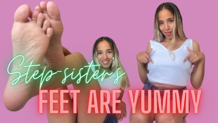STEP-SISTER'S FEET ARE YUMMY Foot Fetish