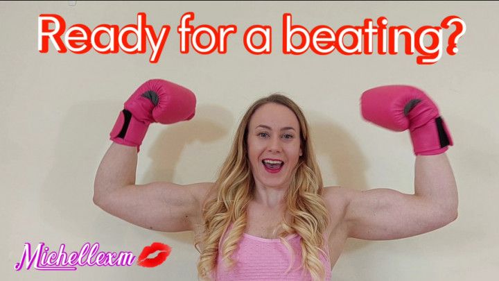 POV muscle girl beats you FREE