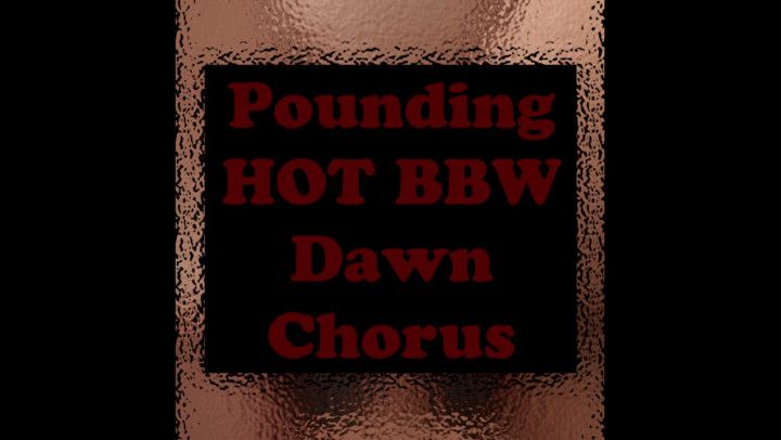 Pounding HOT BBW Dawn Chorus