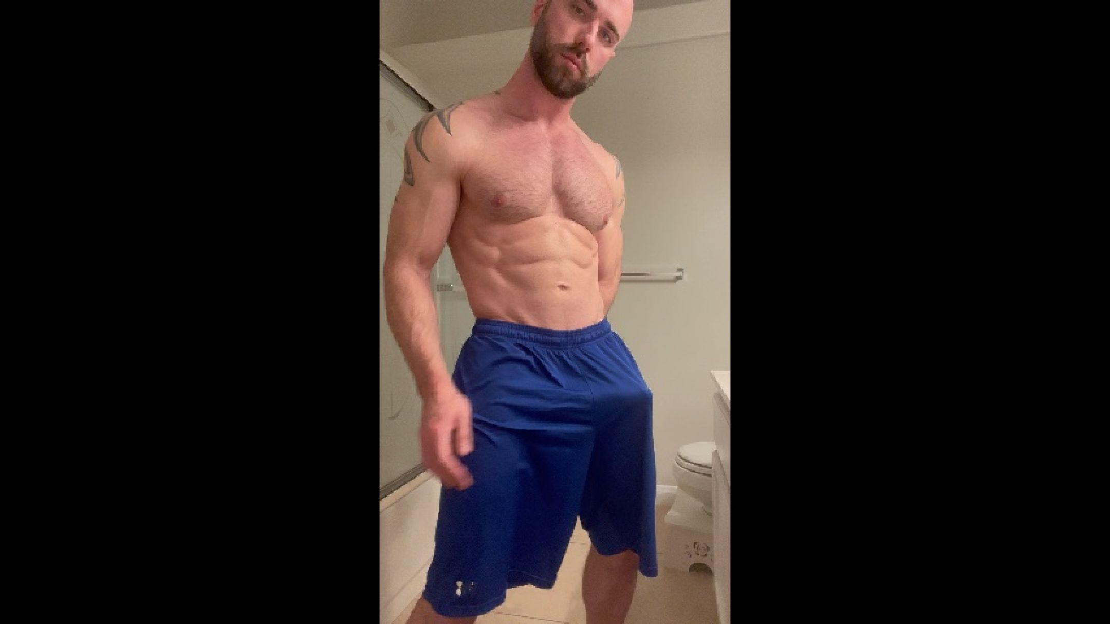 Danny Steele Post workout Pre-shower JO