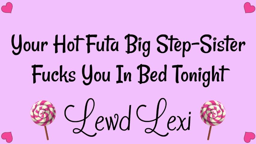Futa Big Sister Fucks You In Bed
