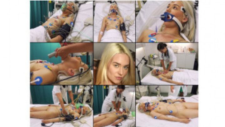 Barbie CA in ICU, CPR, Defib, Resus, Mayo Pipe, Respirator