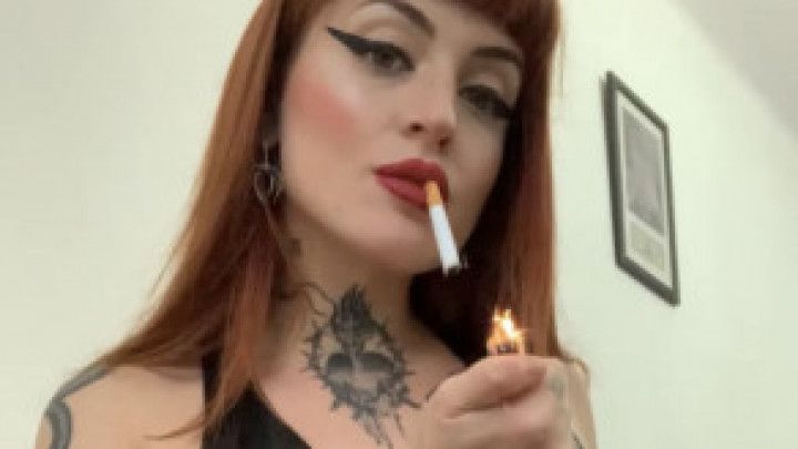Smoking Fetish POV: Eres mi Cenicero
