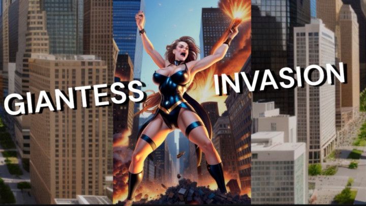 Giantess Invasion #7 - Destroying The City Of Men
