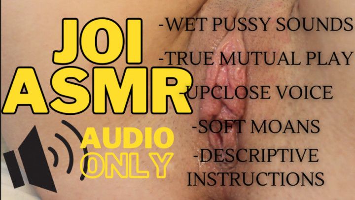 JOI ASMR WET PUSSY AUDIO ONLY