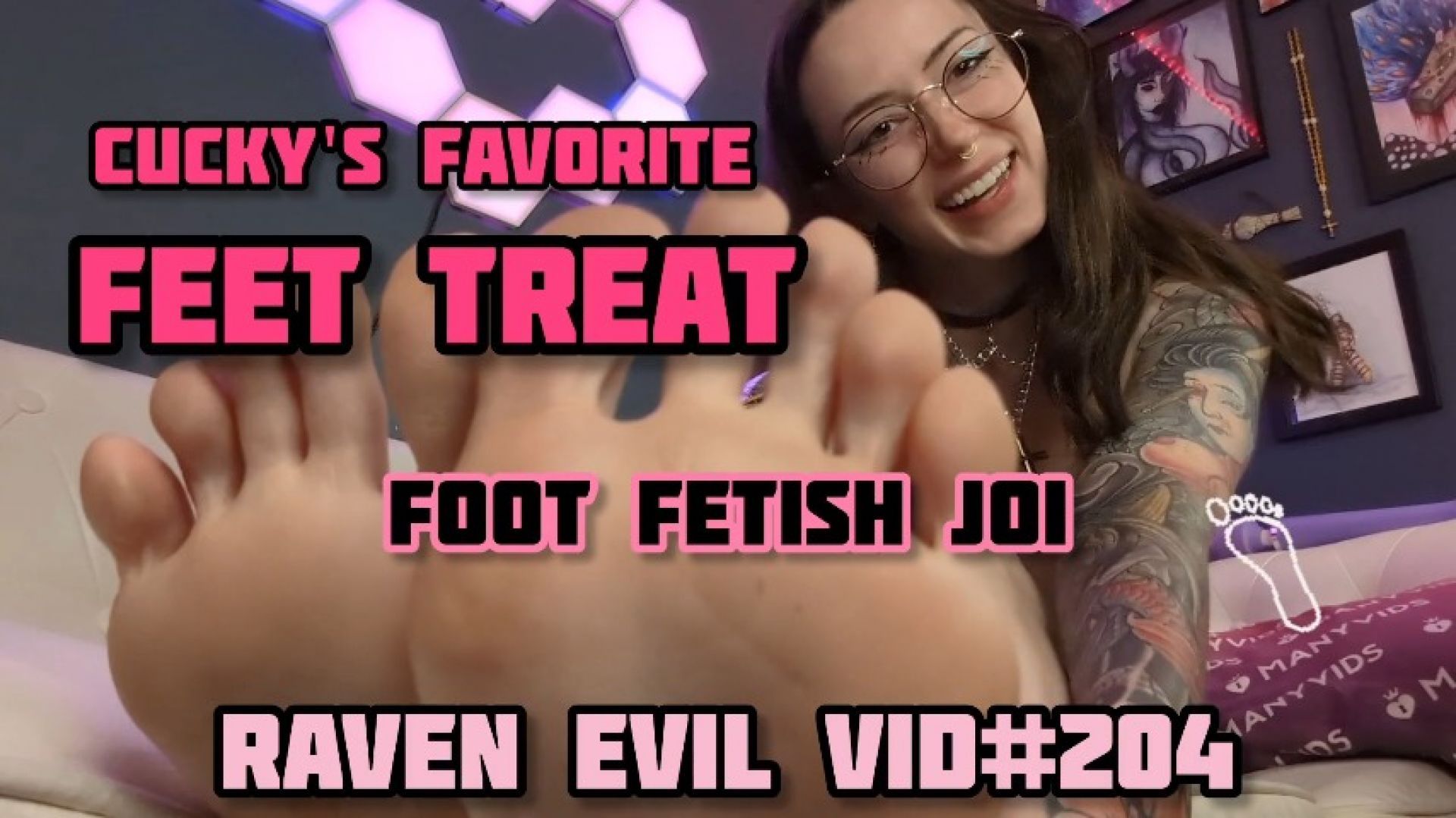 Cucky's Favorite Feet Treat - Foot Fetish JOI