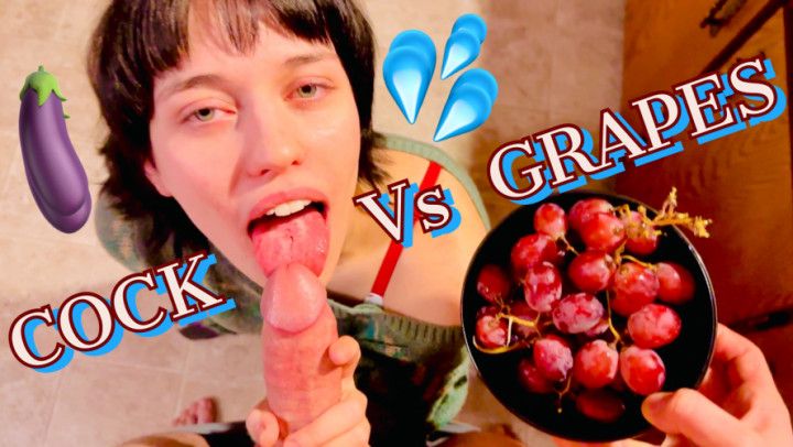 COCK or GRAPES for TASTY SURPRISE