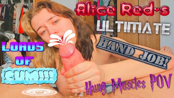 Morning Hand Job Cum Shot from Alice Red
