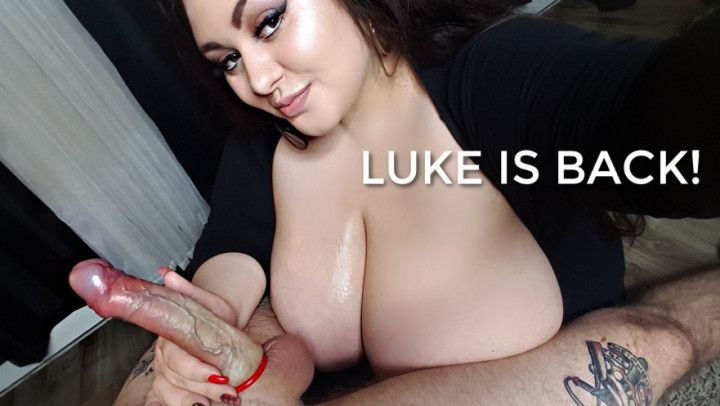 Intimate BJ TitFuck And Edging With Luke