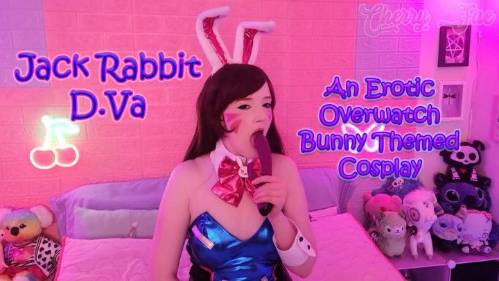 Bunny Themed D.Va Cosplay