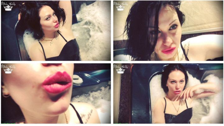 Sexy Pink lips &amp; wet hair fetish