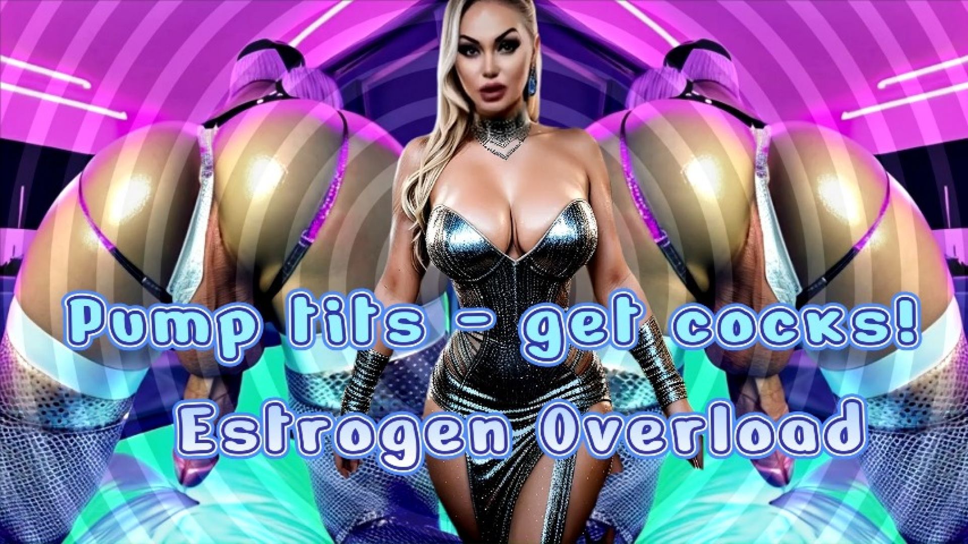 Pump tits - get cocks! Estrogen Overload