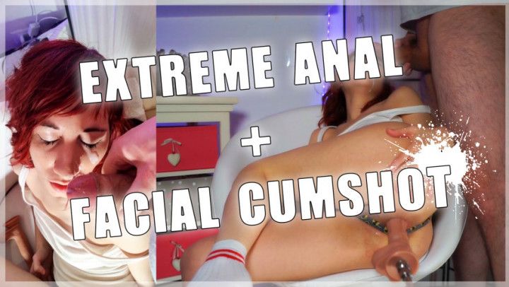 Extreme Anal and Facial Cumshot
