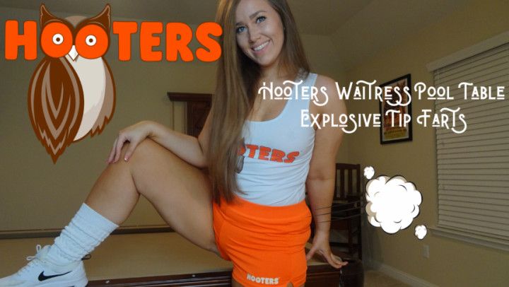 Hooters Waitress Pool Table Tip Farts