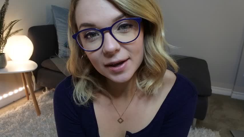 I Missed You.. Cum on My Glasses JOI
