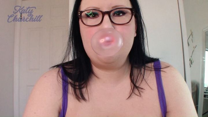 Blowing Big Pink Bubblegum Bubbles