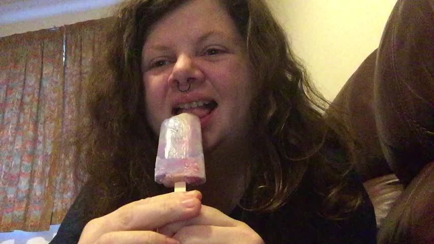 Arikajira Ice Lolly Licking Fetish BBW