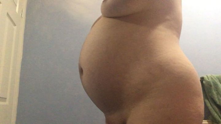 Arikajira 33 Weeks Pregnant Belly Fetish