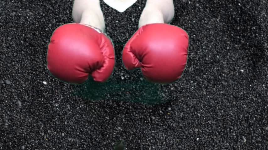 Arikajira Invisible Fetish Boxing Gloves