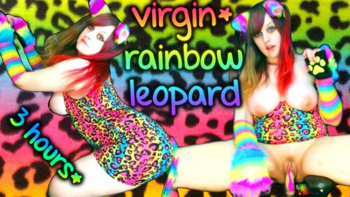 Virgin Rainbow Leopard 3 HOURS Sex Chair