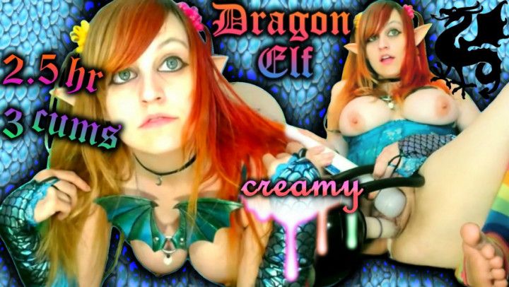Virgin Dragon Elf 3 CUMS Creamy 2.5 Hour