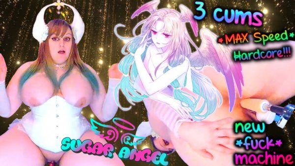 Angelic Lust 3 CUMS FUCK MACHiNE Virgin ASS ViEW MAX SPEED