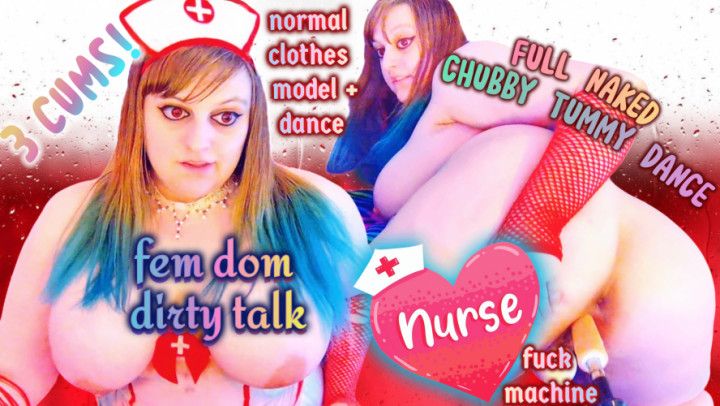 Nurse 3 CUMS FEM DOM TUMMY NAKED FUCK MACHiNE ASS Dirty Talk