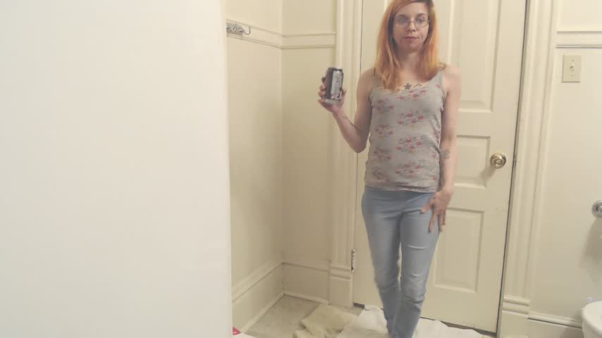 Newest Wet Jean Fetish Solo