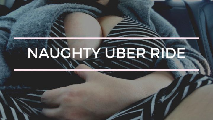 Busty BBW Gets Naughty in her Uber