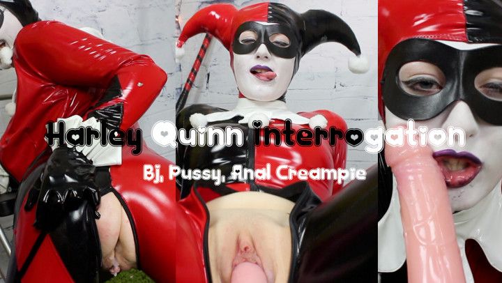 Harley Quinn Interrogation BJ Pussy Anal