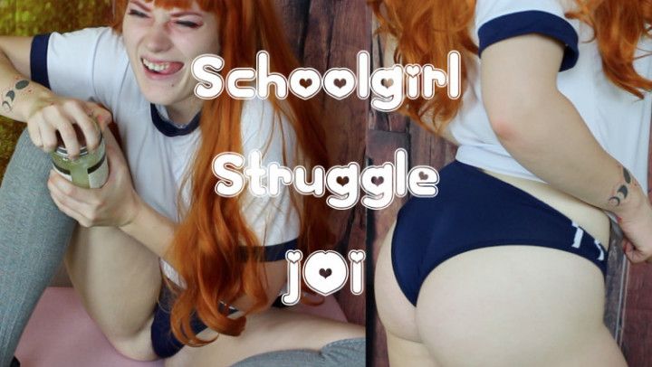 School Girl Struggle JOI
