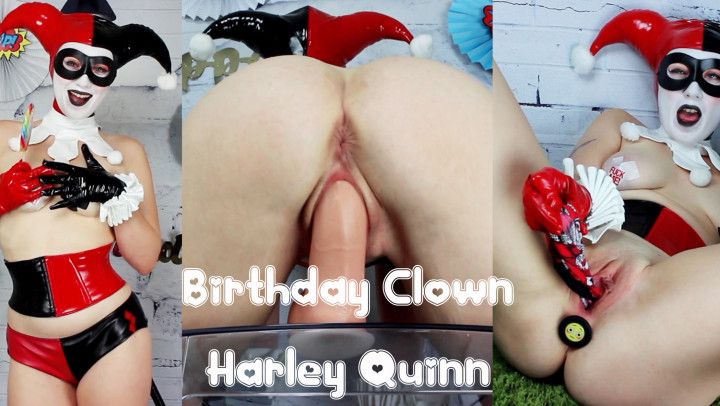 Birthday Clown Harley Quinn