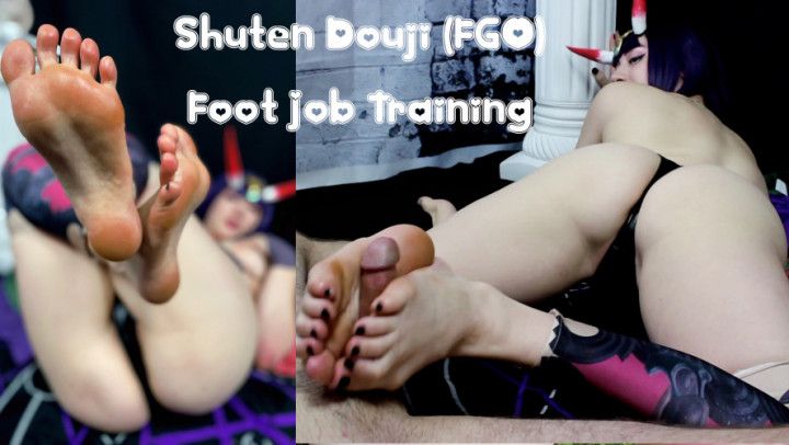 FGO Shuten Douji Foot Job Training