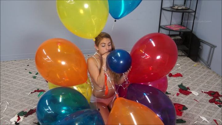 Julie Made to Pop Balloons PT 2