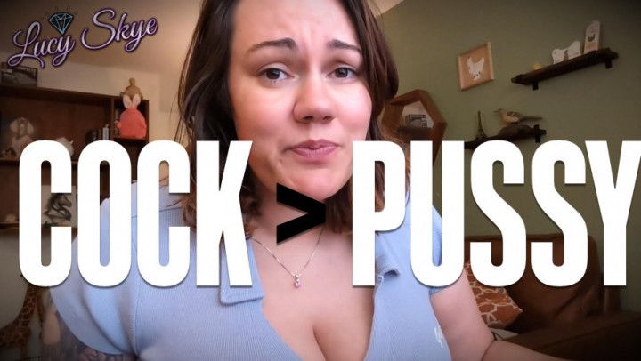 Cock Over Pussy