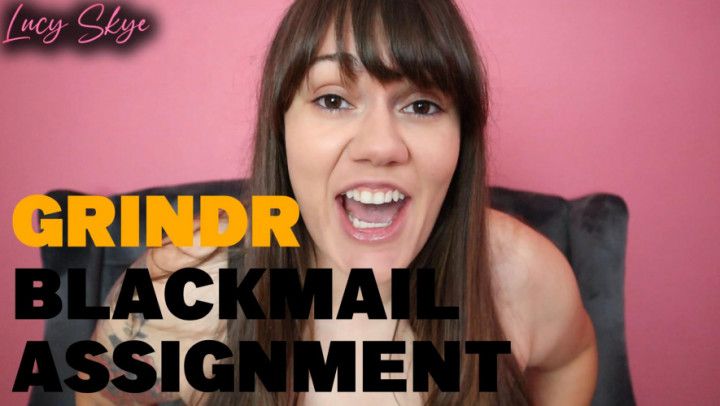 Grindr Blackmail Assignment