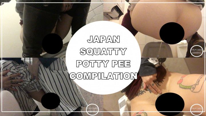 NUDE Pee Japan Squatty Potty Compilation