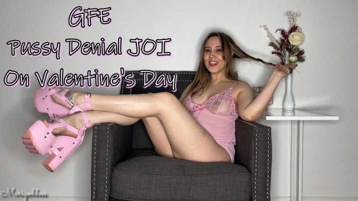 GFE Pussy Denial JOI On Valentine's Day