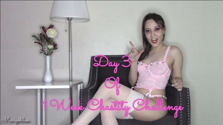Day 3 of 1 Week Chastity Challenge