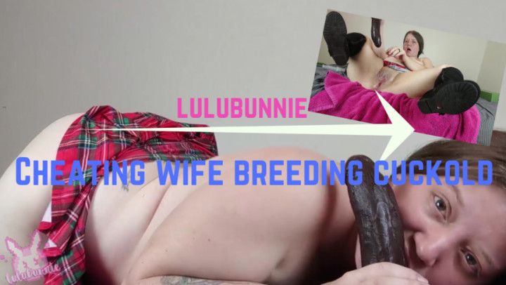 Cheating wife breeding cuckold