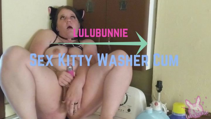 Sexy kitty washer cum