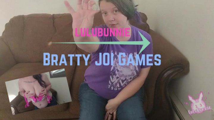 Bratty JOI games
